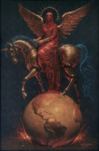 Danish Raza, 36 x 24 Inch, New Dawn, Mixed Media, Figurative Painting, AC-DRA-001 Danish Raza, 36 x 24 Inch, New Dawn, Mixed Media, Figurative Painting, AC-DRA-001